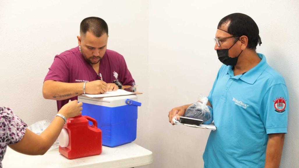 Campaña de salud del gobierno municipal beneficia a trabajadores de Teleflex