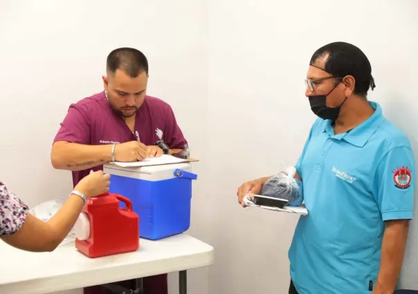 Campaña de salud del gobierno municipal beneficia a trabajadores de Teleflex