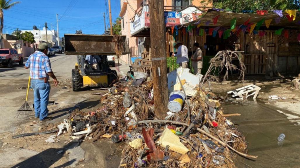 Inician trabajos de limpieza en calles y colonias de Los Cabos