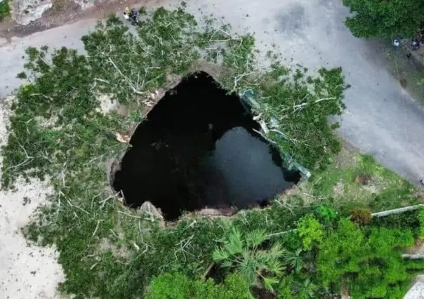 La profecía maya tras el socavón que dejó al descubierto un cenote en Xocén