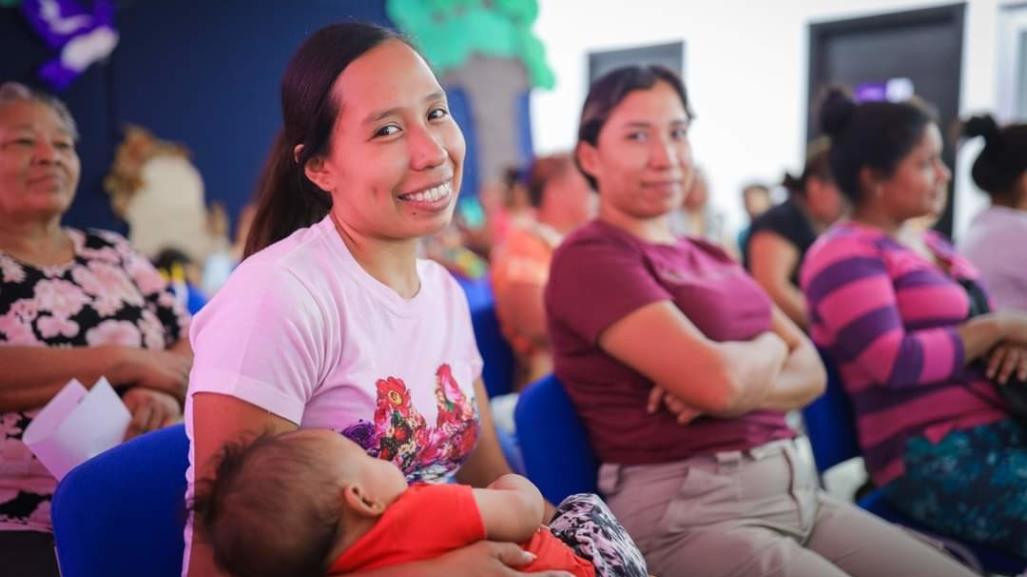 DIF Tamaulipas se une a la Semana Mundial de la Lactancia Materna.