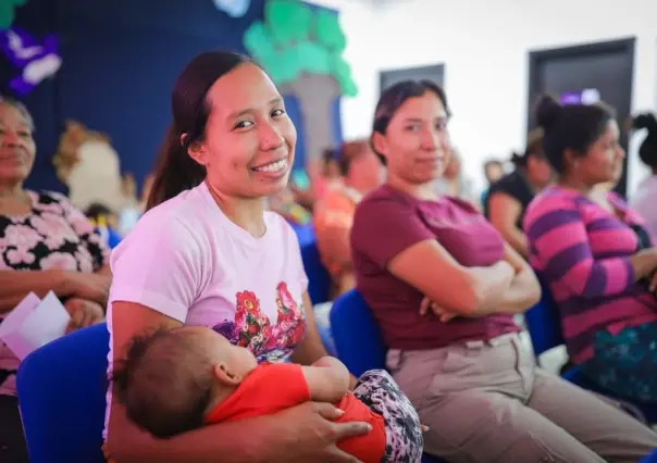 DIF Tamaulipas se une a la Semana Mundial de la Lactancia Materna.