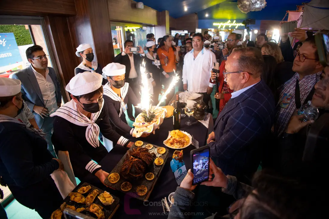 La 11a. Feria del Marisco será el fin de semana del 23 al 25 de agosto, habrá platillos para todos los presupuestos. Foto: Consigna Noticias