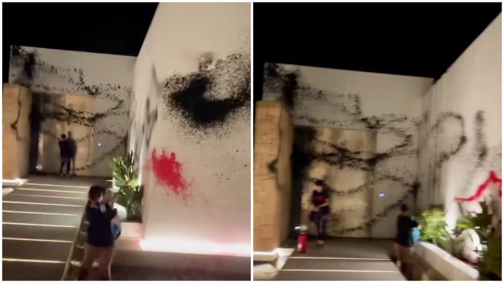 Activistas vandalizan propiedad de Messi en Ibiza