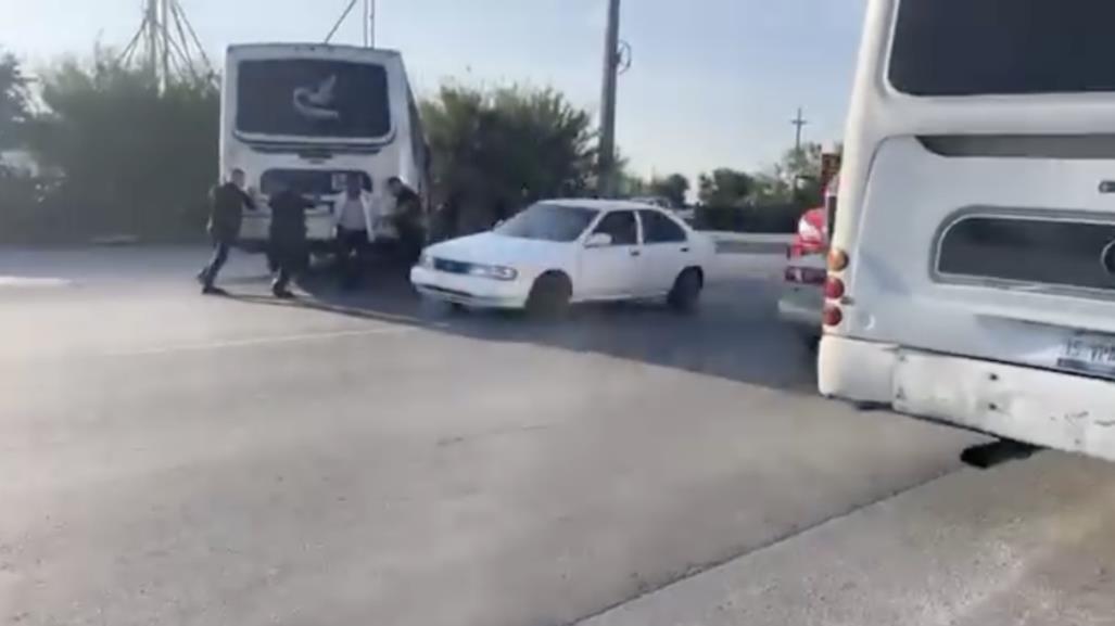 Actualización: Liberan bloqueo en carretera Reynosa - San Fernando