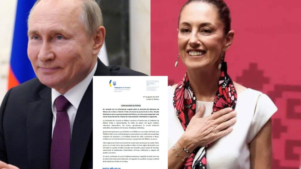 Esto dijo la Embajada de Ucrania sobre invitación de Putin a México