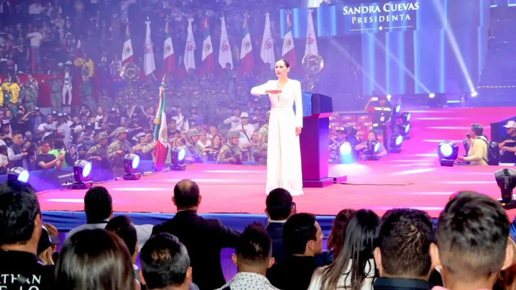 ¡Con partido político y todo! Sandra Cuevas buscará la presidencia en 2030