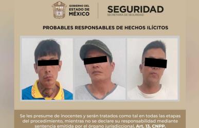 Detenidos tres hombres por delitos contra la salud en el Edomex