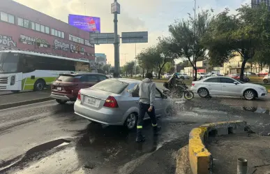 Enorme bache provoca daños en varios vehículos en GAM