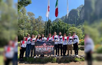 Participa Cruz Roja Tamaulipas en Campamento Nacional de Juventud