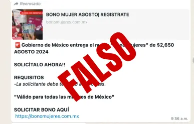 ¿Cómo identificar y evitar el fraude del supuesto Bono Mujeres?