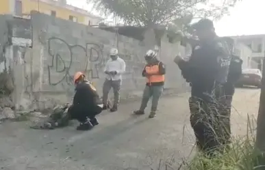 Solidaridad en Monterrey: Protección Civil auxilia a hombre enfermo sin hogar