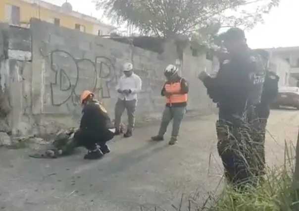 Solidaridad en Monterrey: Protección Civil auxilia a hombre enfermo sin hogar