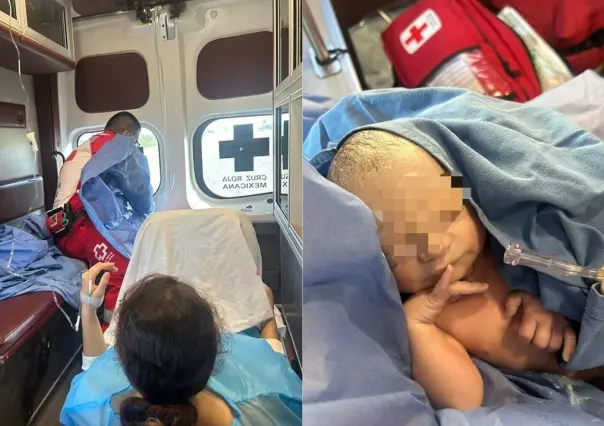 Nace bebé en una ambulancia de Cruz Roja en Canatlán