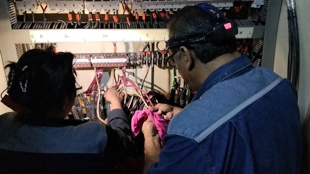 Metro inicia instalación de cableado para mejoras en la Línea 9