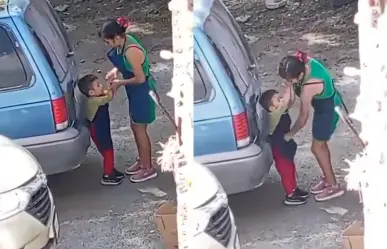 Mujer golpea a puñetazos a niño en Ecatepec, Edomex, y es captada en video