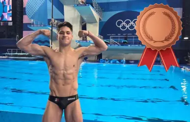 ¡Una más de bronce! Osmar Olvera gana medalla para México en clavados en París