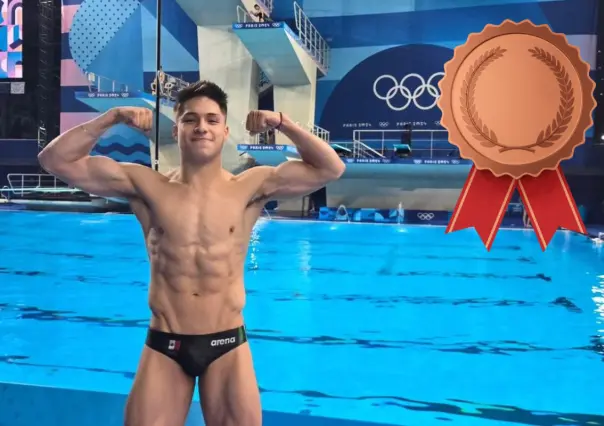 ¡Una más de bronce! Osmar Olvera gana medalla para México en clavados en París