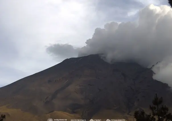 VIDEO | Popocatépetl emite 137 exhalaciones: Alerta amarilla fase 2