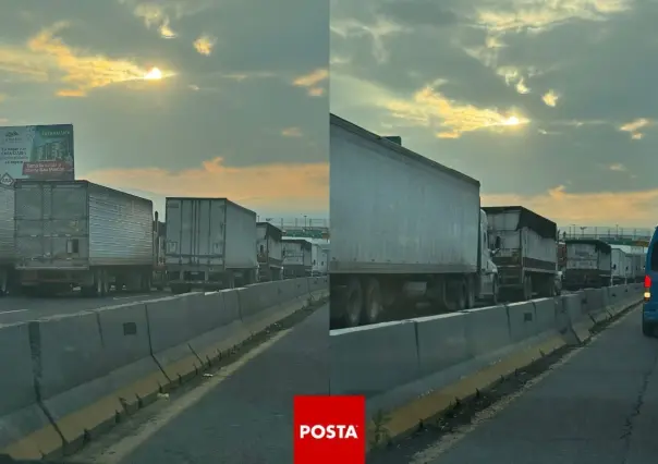 Persisten bloqueos en la autopista México-Puebla; cruza las 40 horas