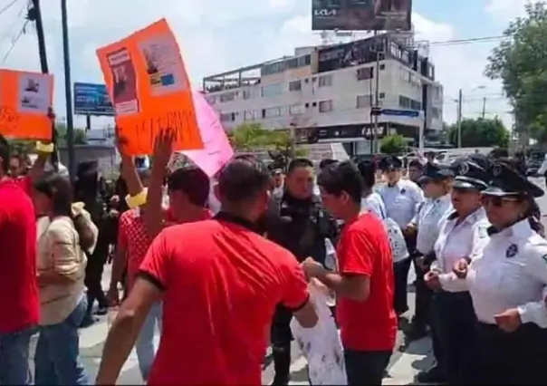 Reprimen autoridades manifestación por desaparecidos en Jalisco