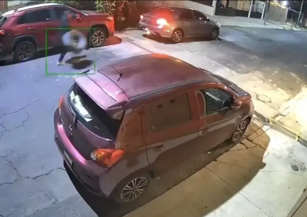 #VIDEO: ¡En menos de un minuto! Roban llantas en Azcapotzalco