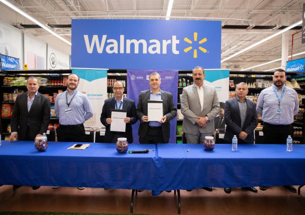 Convenio entre Secretaría de Economía de Nuevo León y Walmart para pymes locales