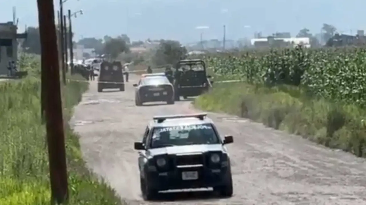 Encuentran dos cuerpos con signos de violencia en Otzolotepec. Foto: Captura de pantalla