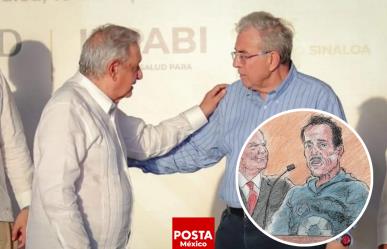 AMLO respalda a Rocha Moya y pide prudencia tras declaraciones de El Mayo
