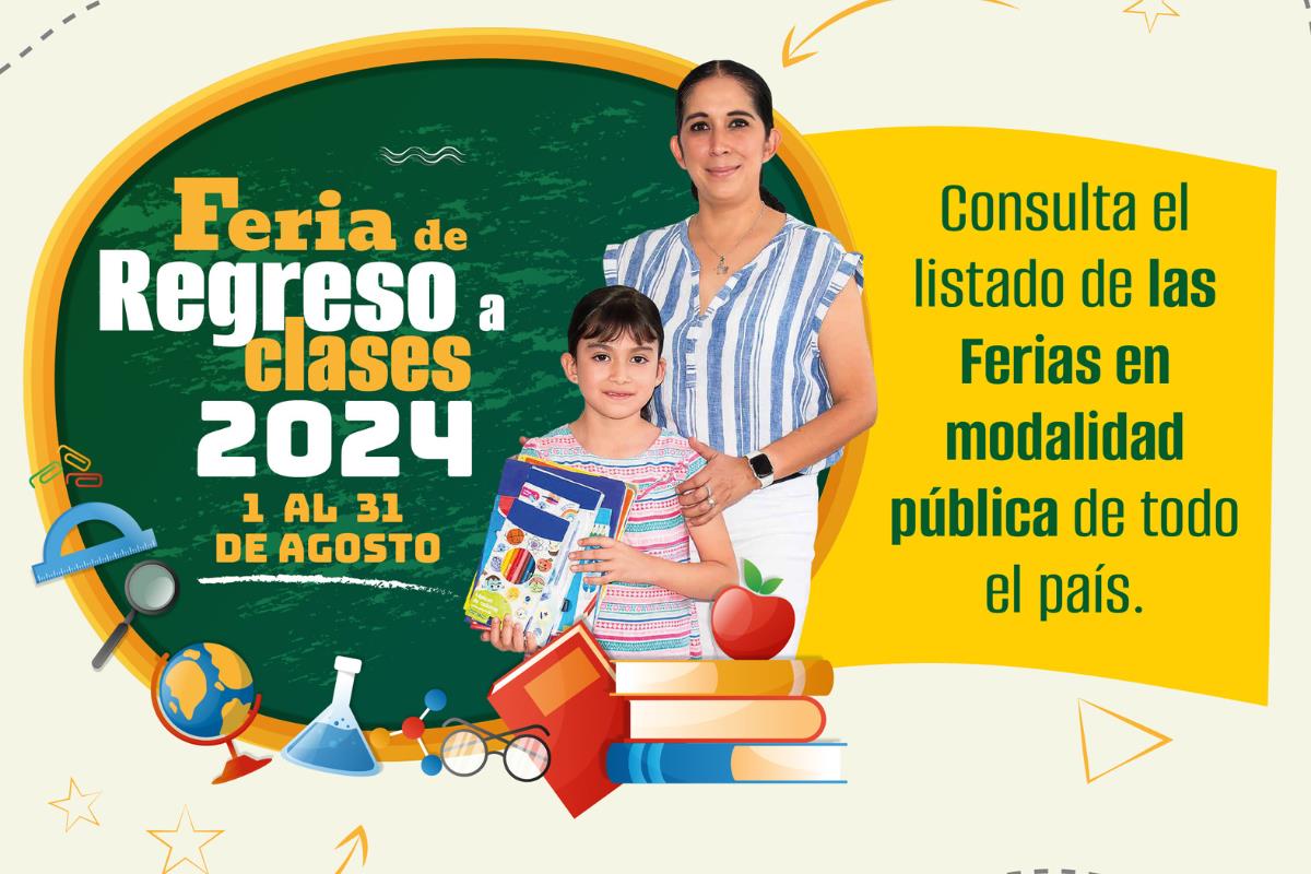 Feria de regreso a clases 2024, Foto: X (Twitter) @Profeco