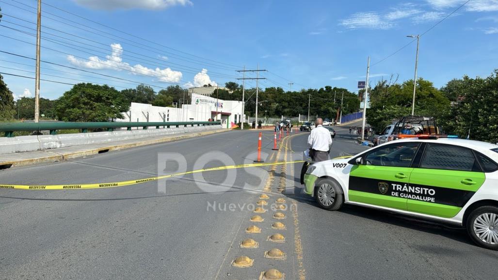 Mueren dos hombres atropellados en Guadalupe