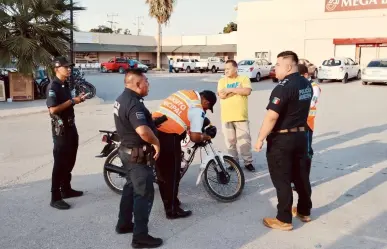 Aplican en Torreón  ‘Sin Casco No Viajas’ a motociclistas