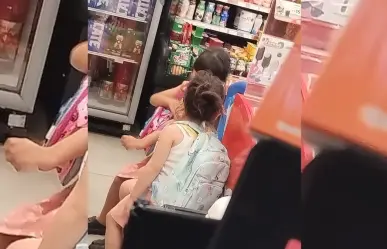 Hallan a dos niñas solas en el estacionamiento de un OXXO en Ciudad Caucel