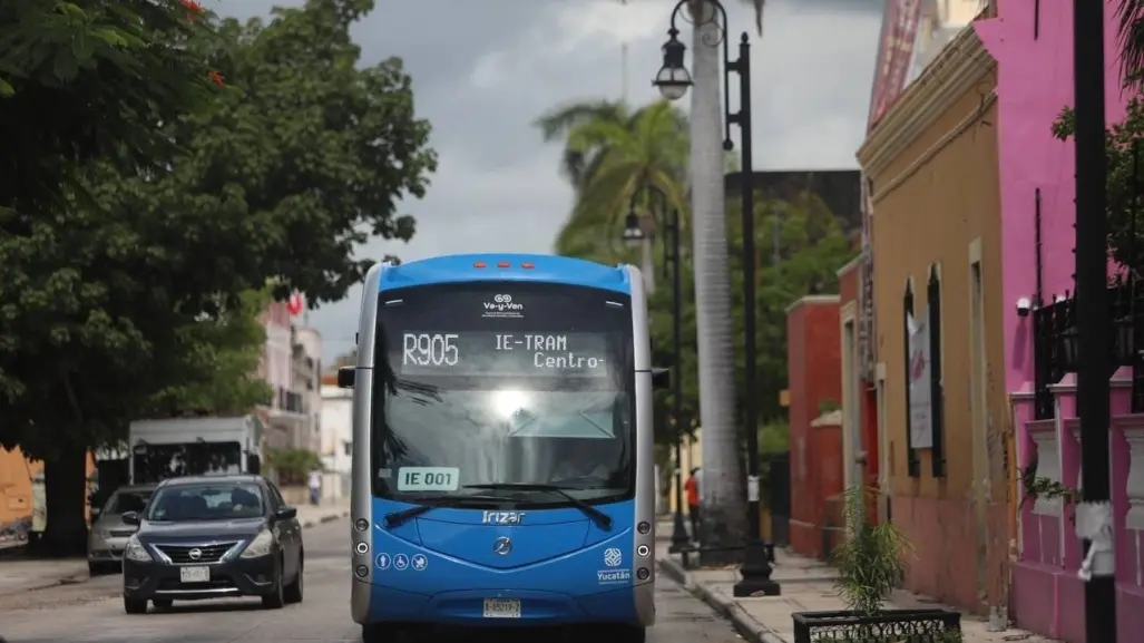 Ie-Tram llega a Umán: Nueva ruta 100% eléctrica que conecta con el Tren Maya