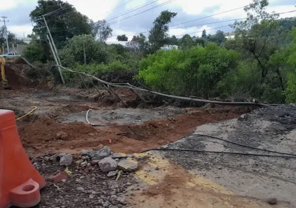 Nuevo deslave en carretera Tenancingo-Tenango