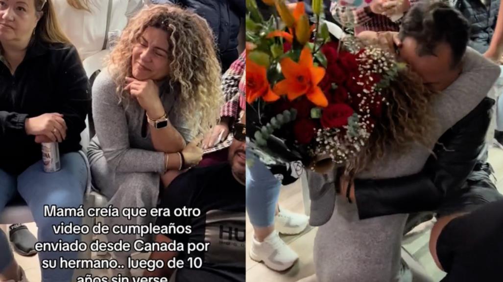 El mejor regalo de cumpleaños: se reencuentra con su hermano después de 10 años