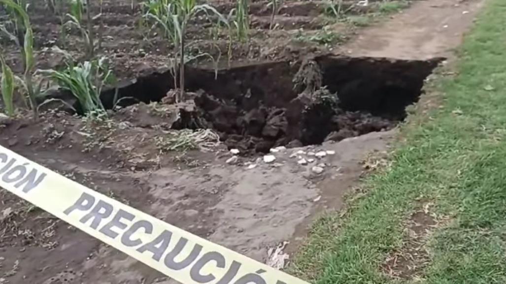 ¿Se hunde Cocotitlán? Localizan nuevas grietas (VIDEO)