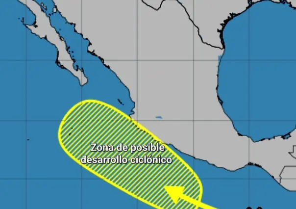 Posible desarrollo de sistema ciclónico traería lluvias y vientos a BCS