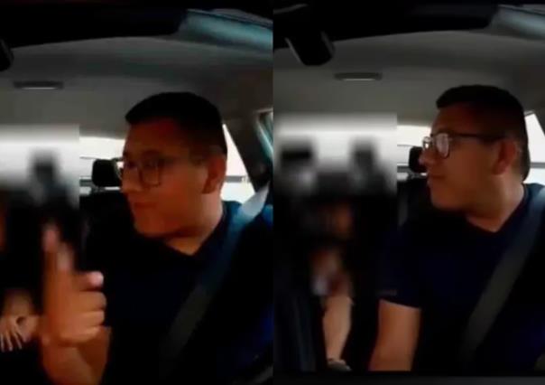 #VIDEO: Conductor de Uber se niega a llevar a niño solo y regaña a mamá