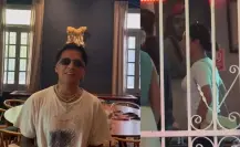 Ángela Aguilar y Christian Nodal captados en Mérida en su cantina favorita