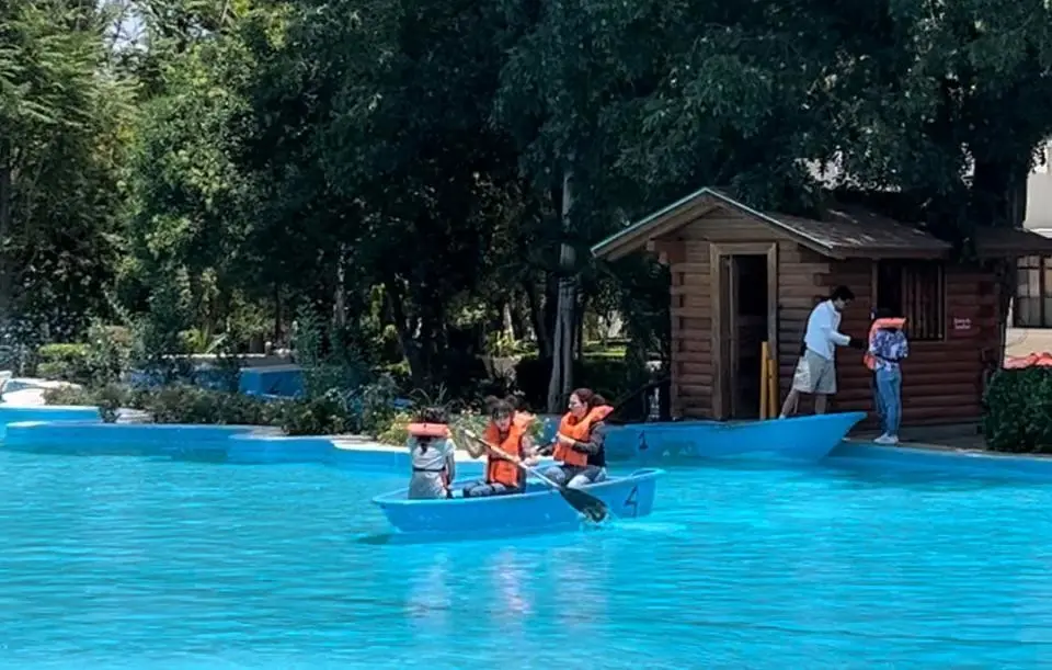 Vive la aventura de remar en la Alameda de Saltillo