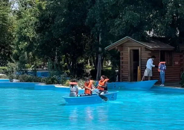 Vive la aventura de remar en la Alameda de Saltillo