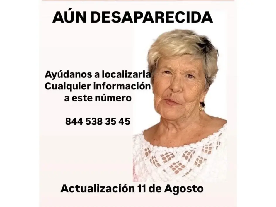 Buscan a Josefa. Foto de Valeria Rico.