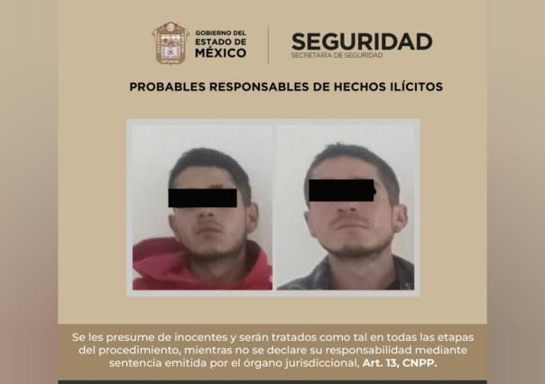 Detenidos presuntos narcomenudistas en Calimaya