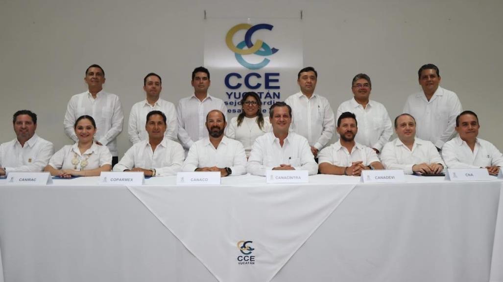 Hay nuevo presidente del Consejo Coordinador Empresarial de Yucatán