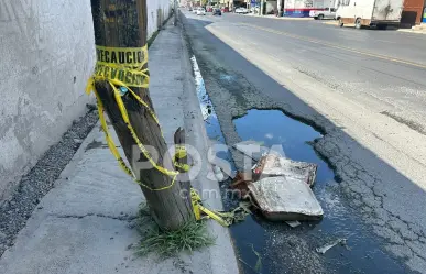 Fuga de aguas negras suma más de ocho meses en Guadalupe