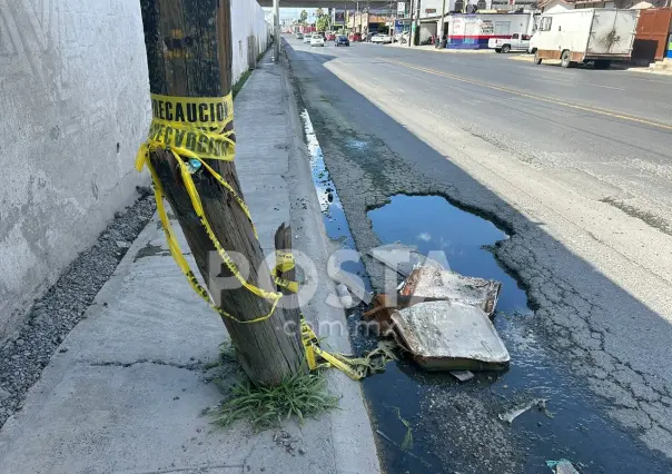 Fuga de aguas negras suma más de ocho meses en Guadalupe