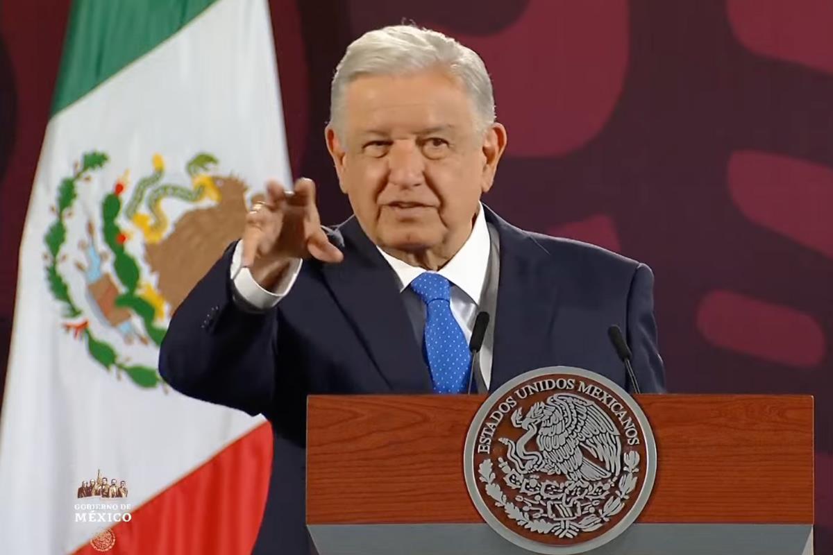 AMLO en conferencia de prensa del 12 de agosto de 2024. Captura de pantalla / YouTube