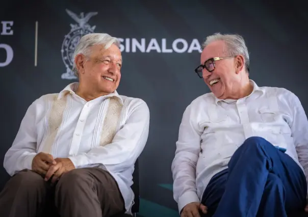 AMLO defiende a Rubén Rocha ante vinculaciones con capos