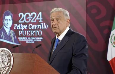 AMLO descalifica la Marea Rosa y defiende el Proceso Electoral